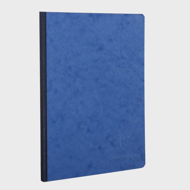 795404C Age-Bag Brochure Notebook Canvas Back Blank -Blue- A5. 192 pages (5.8x8.3in)