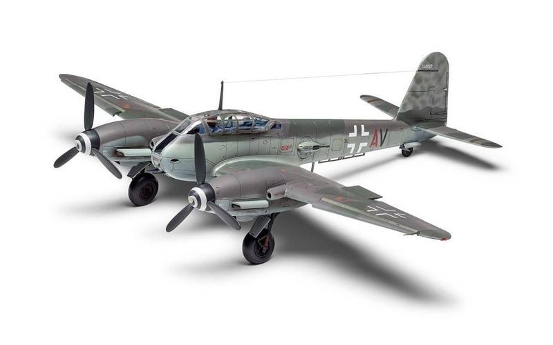 *AIR04066 MESSERSCHMITT Me410A−1/U2 &amp; U4 (1/72)