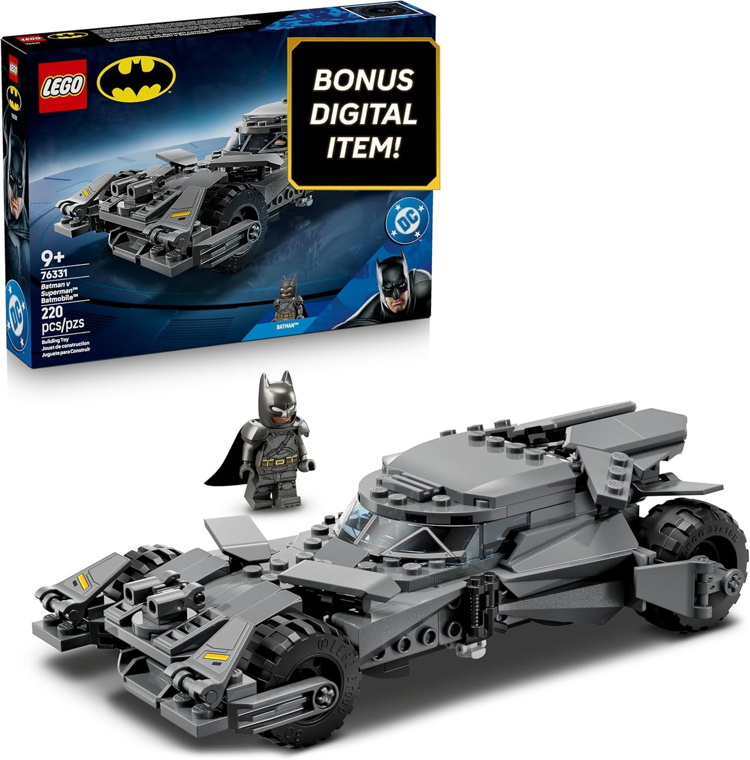 76331 Batman v SupermanTM BatmobileTM CS PK 4