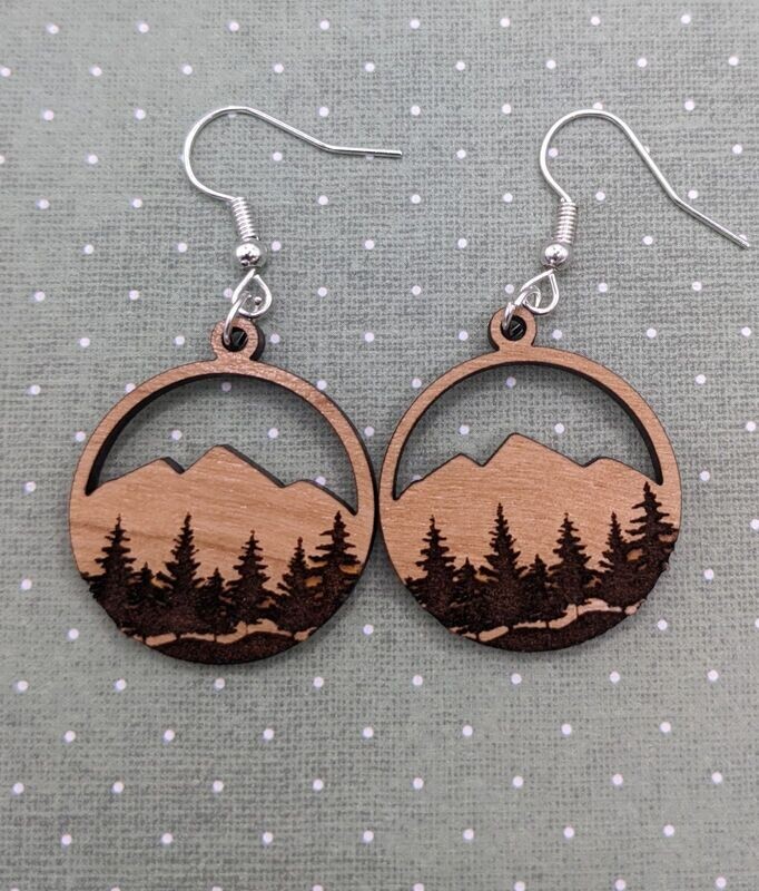 Wooden Earrings