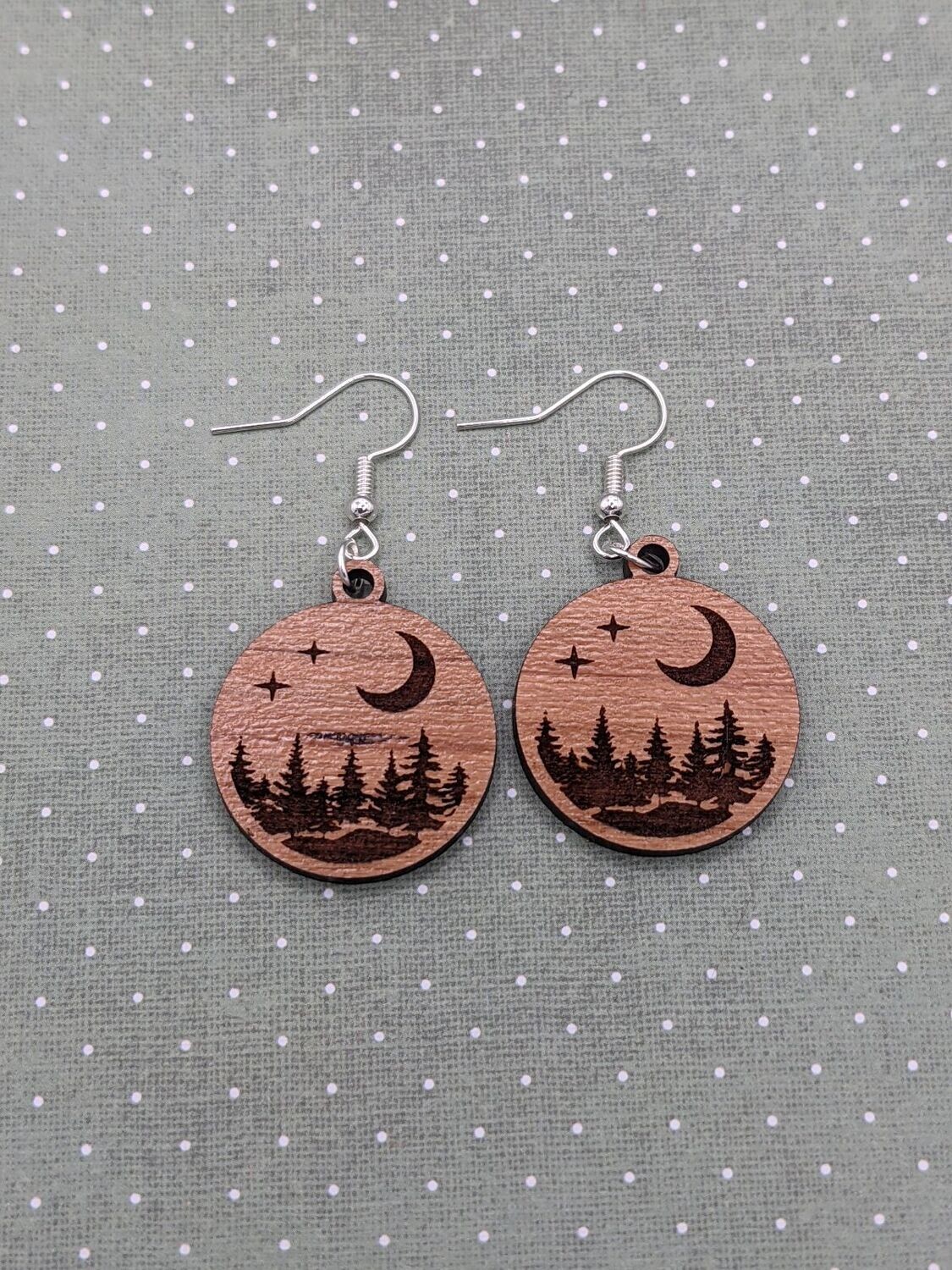 Wooden Earrings