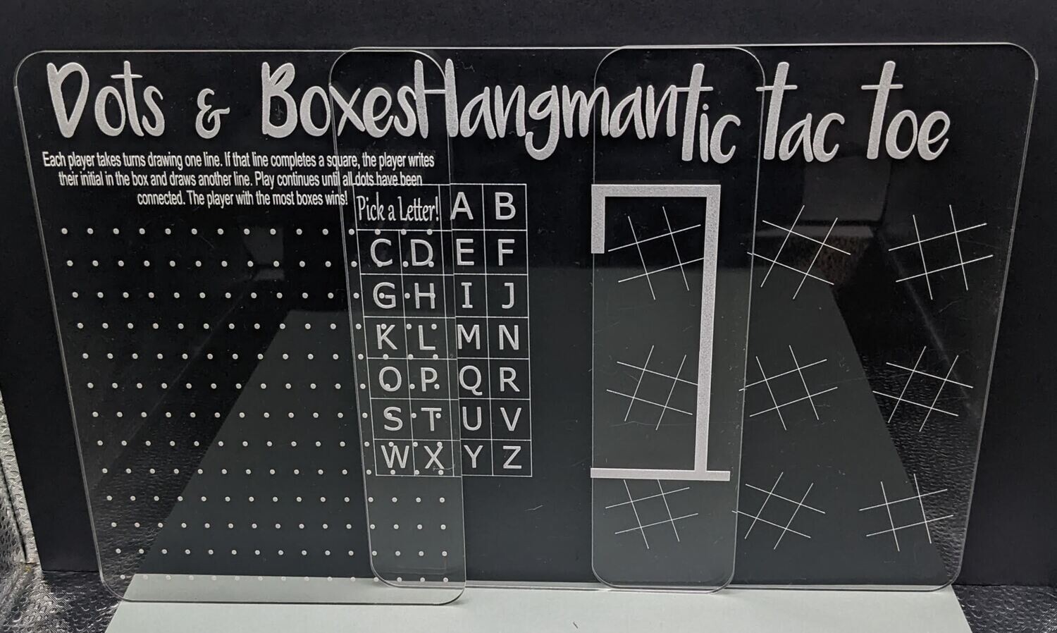 Dry Erase Board Games