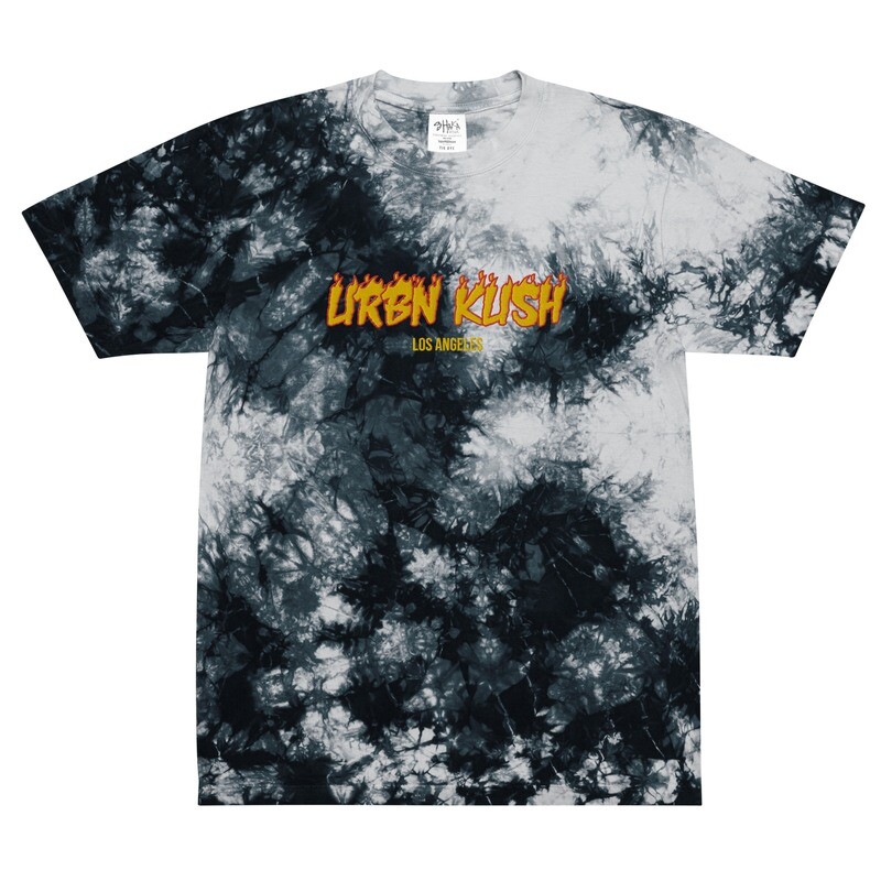 Black and White Tie Dye Premium T-shirt