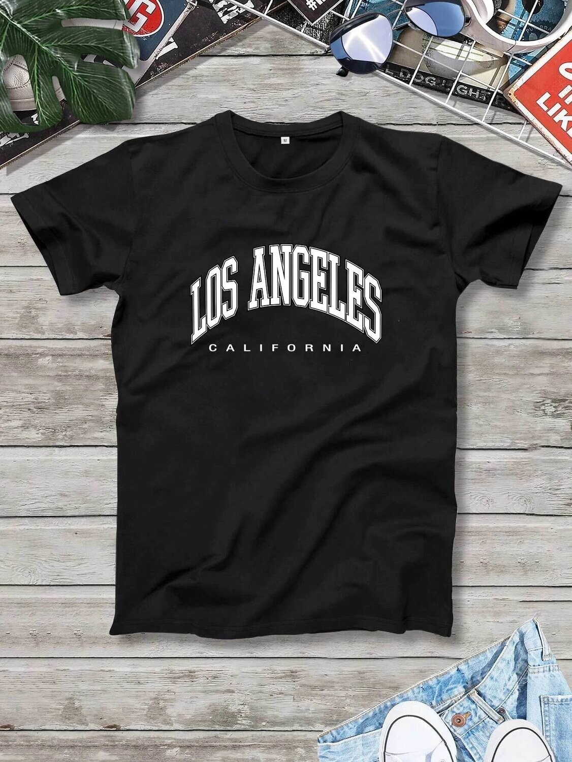 Men&#39;s Letter Graphic Tee