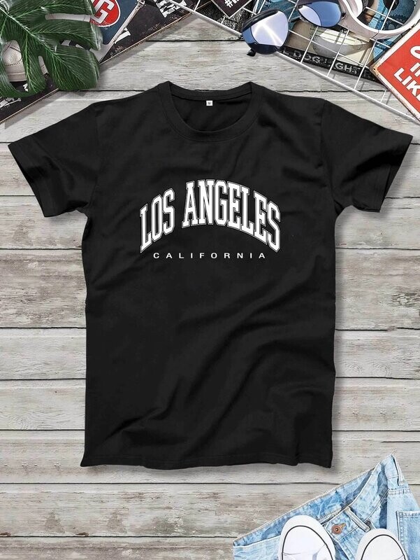 Men&#39;s Letter Graphic Tee