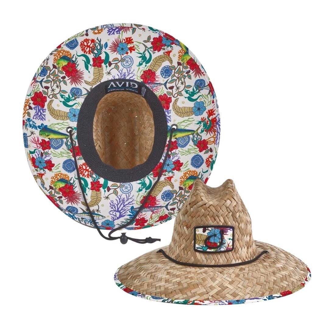 AVID Sundaze Straw Hat, Color: Fish Floral