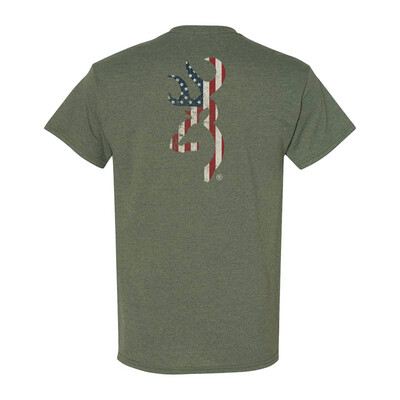 Valor Tee - Heather Military Green