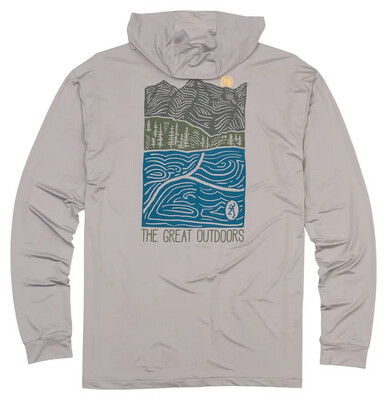 Hooded LS Sun Shirt UPF 50+