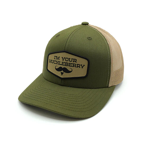 I&#39;m Your Huckleberry Woven Patch Hat