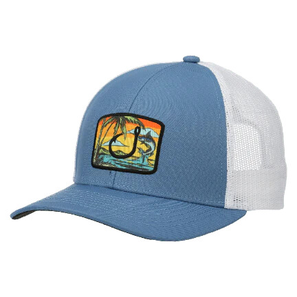 Tropics Trucker, Color: Blue Heaven