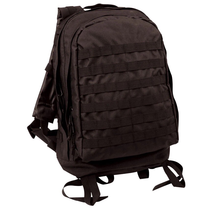 MOLLE II 3-Day Assault Pack, Color: Black