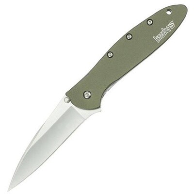 Kershaw Leek 1660OL Assisted Opening Standard Edge Folding Knife Olive