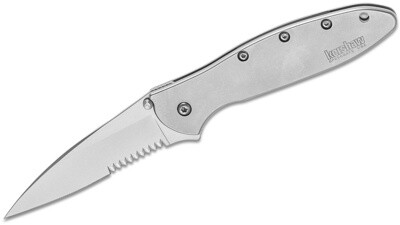 Kershaw Leek 1660ST Assisted Opening Serrated Folding Knife