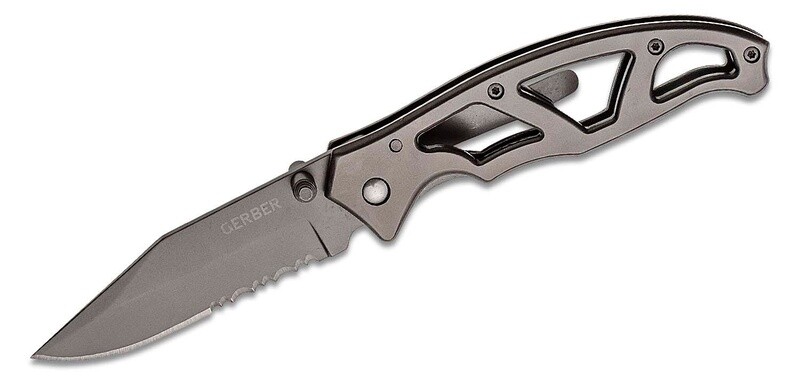 Gerber Paraframe I Serrated Folding Knife