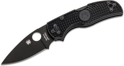 Spyderco Native 5 Lockback Standard Edge Folding Knife Black