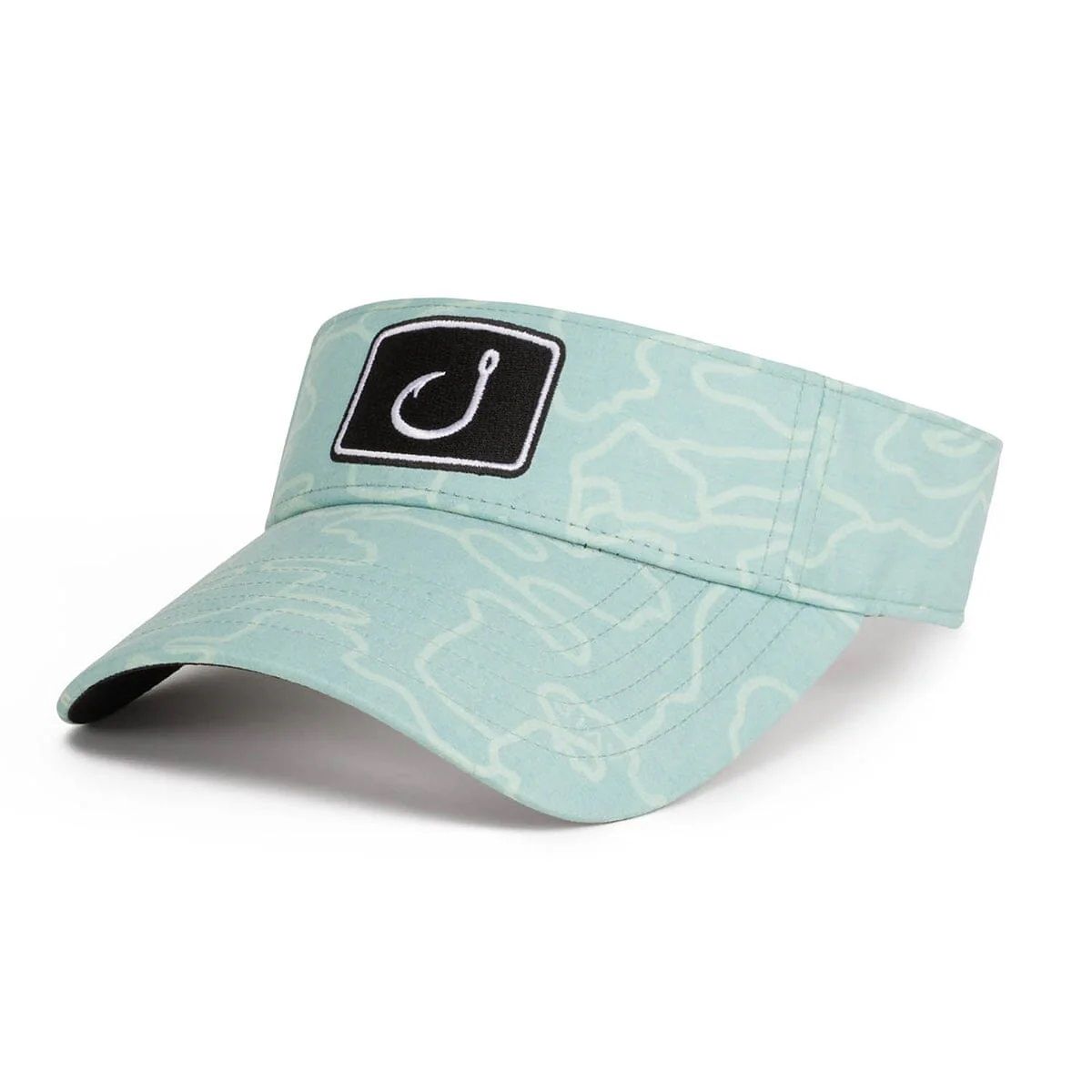 Iconic Fishing Visor, Color: Adrift Aspen