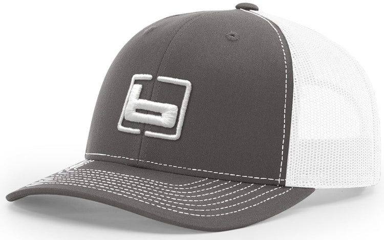 Banded 112 Trucker Cap, Color: Charcoal/White