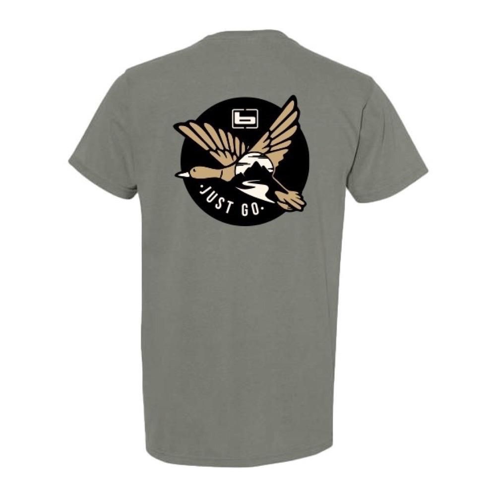 Banded Brand Patch Tee, Size: MD, Color: Military Green