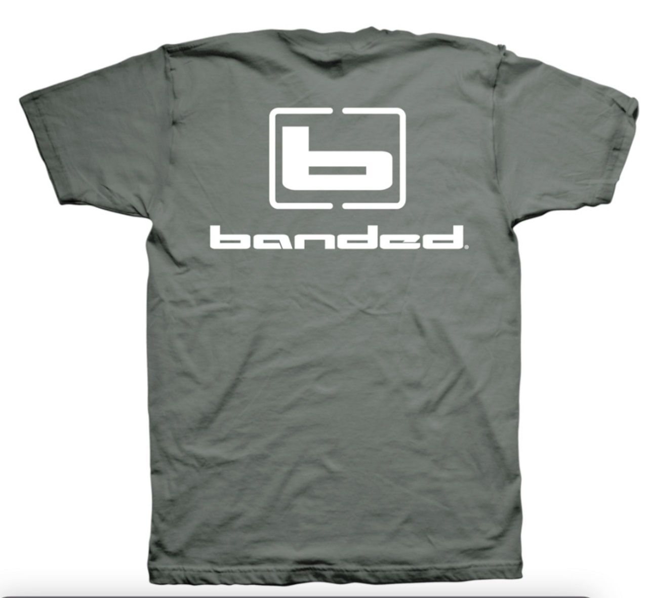 Banded Signature Tee, Size: MD, Color: Sage