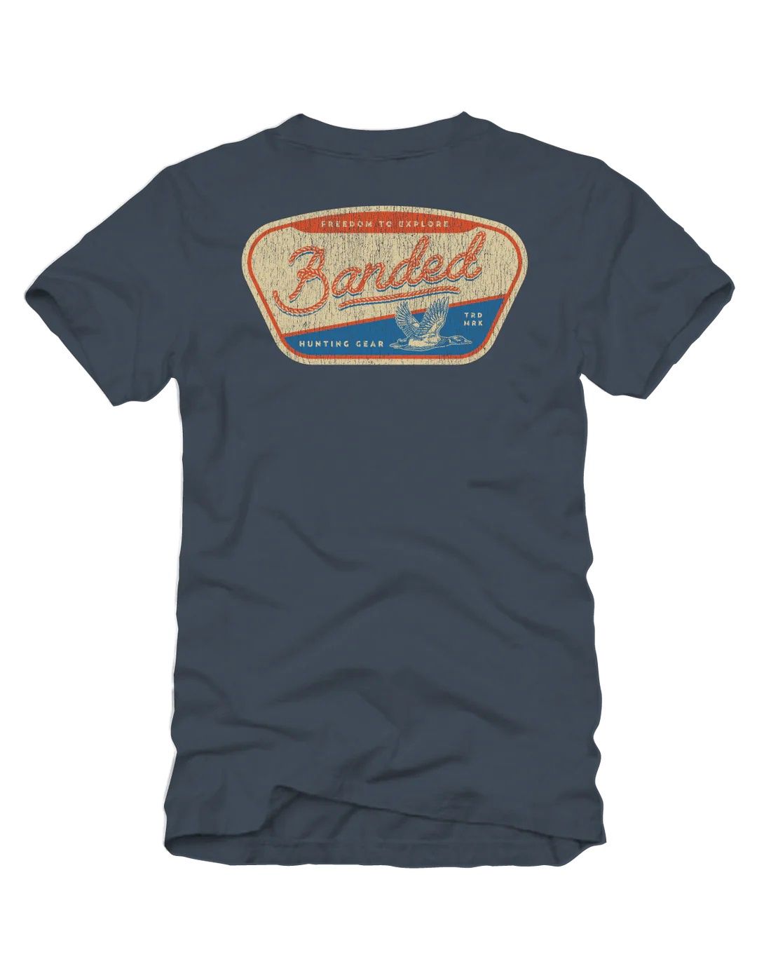 Banded Vintage Braided Tee