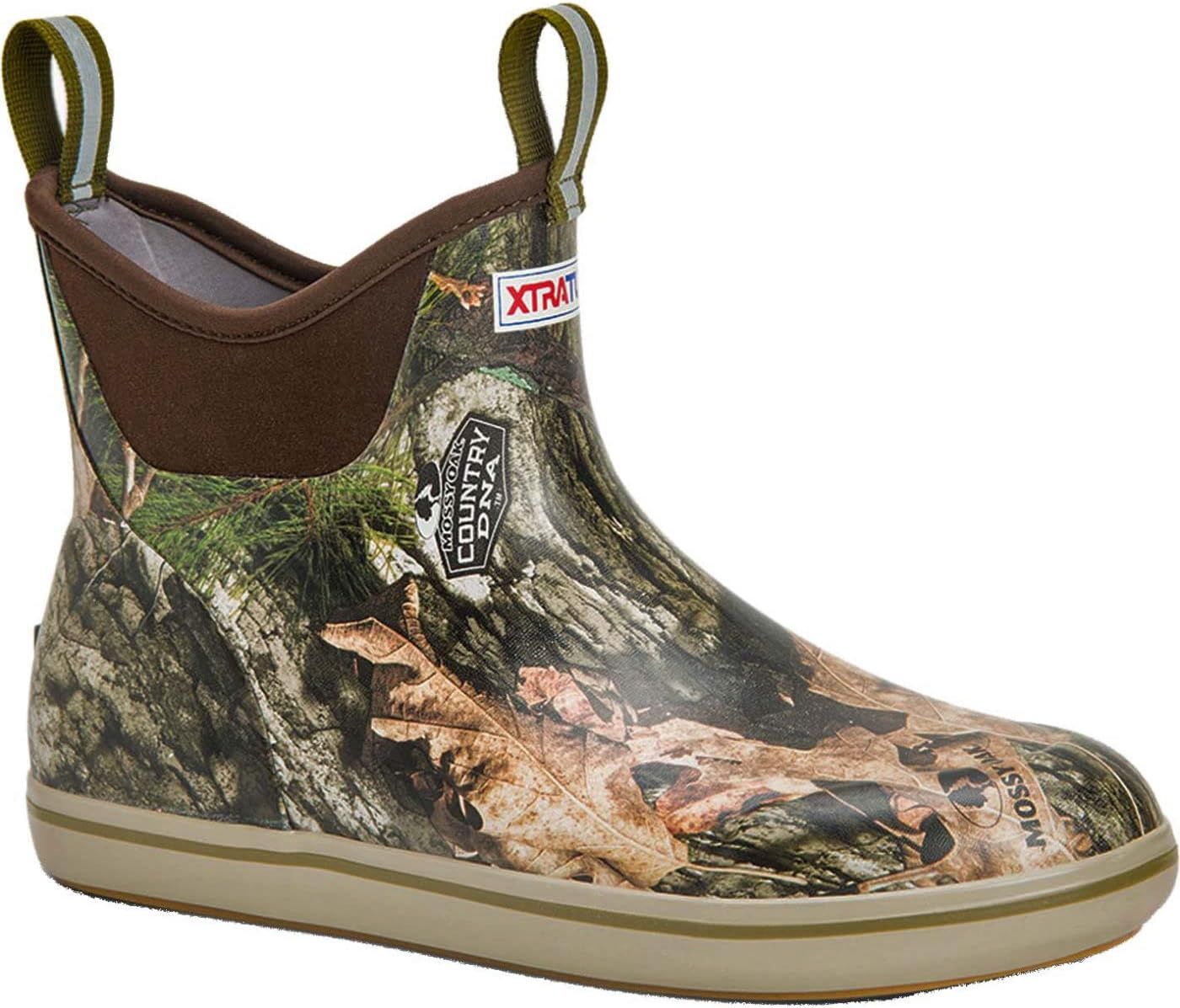 XTRATUF Men&#39;s Mossy Oak® Country DNA 6&quot; Ankle Deck Boot