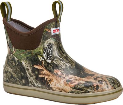 XTRATUF Men&#39;s Mossy Oak® Country DNA 6&quot; Ankle Deck Boot