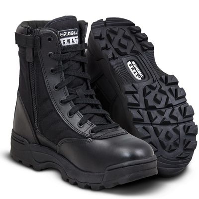 Original SWAT Classic 9&quot; Side Zip Boot Black