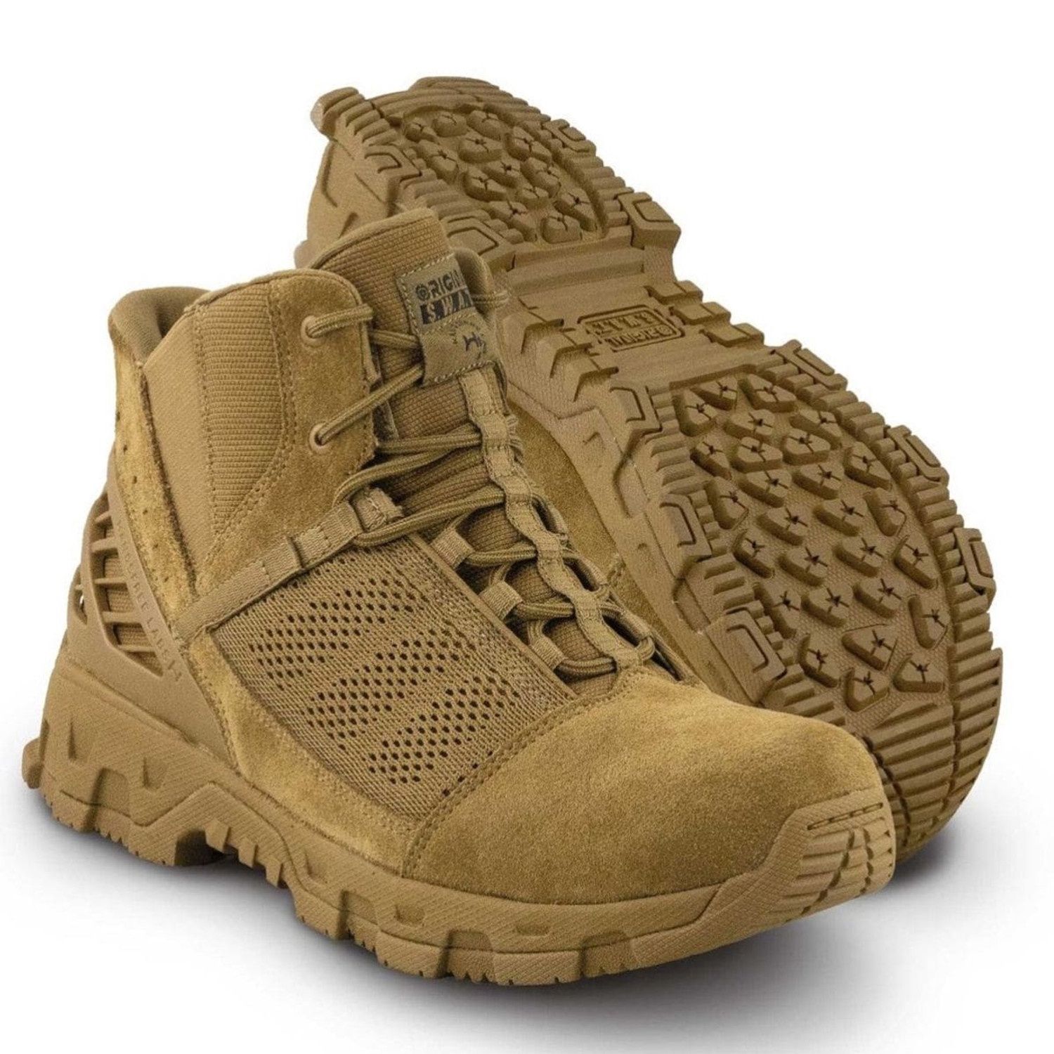 Original SWAT Alpha Freedom Hands Free 6&quot; Boot Coyote