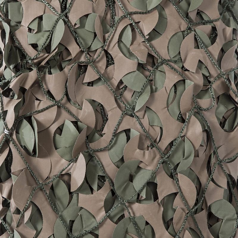 Camo Unlimited MS02B Premium Series 19&#39;8&quot; x 9&#39;10&quot; Mil Spec Camo Netting - Green/Brown