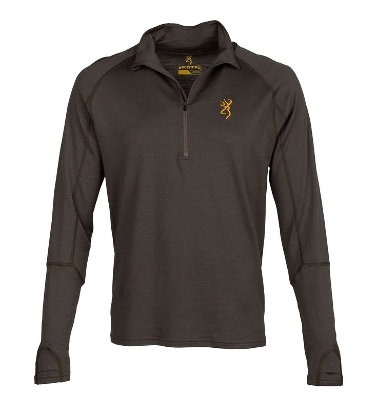 Browning Merino Shirt 1/4 Zip Base Layer
