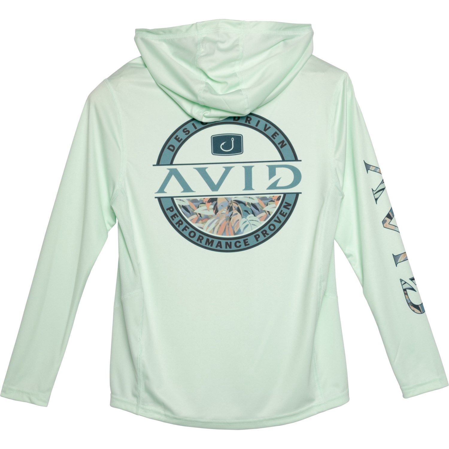 Youth Locked Up Kinetic Hooded AVIDry 50+ UPF Long Sleeve