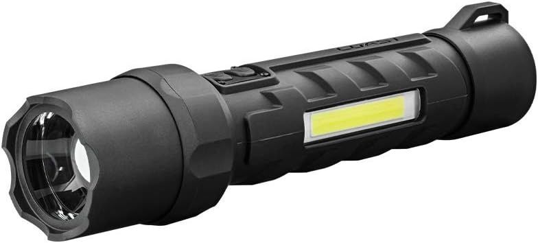 Coast Polysteel 700 Dual-Power LED Flashlight