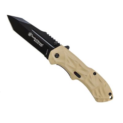 Smith & Wesson Black Ops MAGIC Assisted Opening Folding Knife Tan