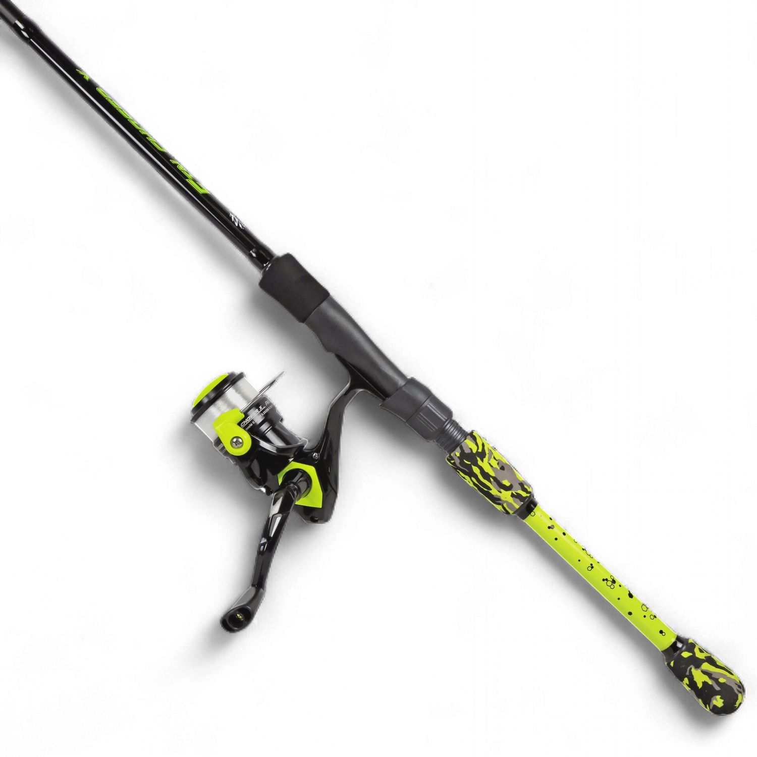 OKU Fin Chaser X Spin Combo 10' MH/Mod 2 Pc 20/230 Neon Green
