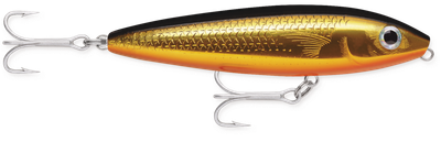 Rapala SKITTER WALK 4 3/8'' 5/8OZ GOLD MULLET