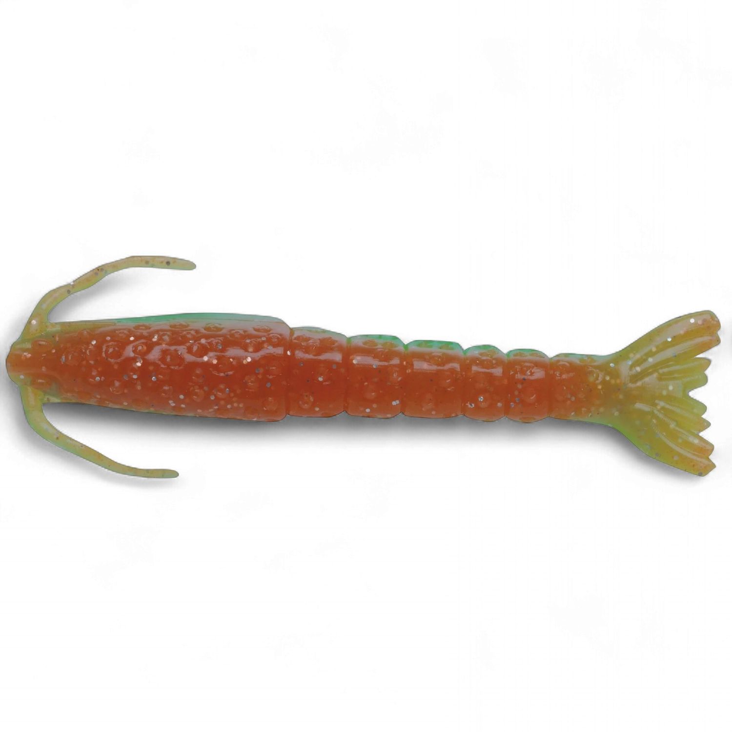 Berkley GULP! SALTWATER SHRIMP 4'' 4PK NUCLEAR CHICKEN (GLOW)