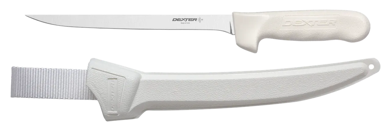 Dexter Sani-Safe Narrow Fillet Knife w/ Sheath 8"