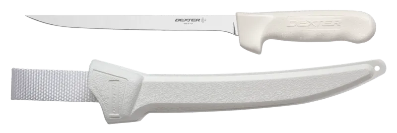 Dexter Sani-Safe Narrow Fillet Knife w/ Sheath 8"