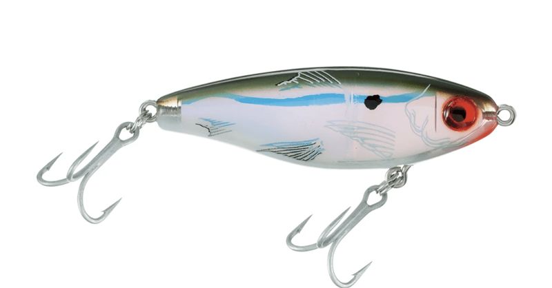 MirrOlure MirrOdine Mini Suspending Twitchbait 2 1/4'' 3/16 OZ Grn/White/Silv