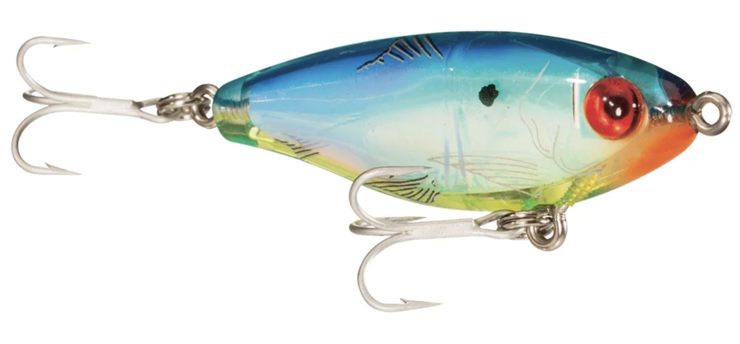 MirrOlure MirrOdine Mini Suspending Twitchbait 2 1/4'' 3/16 OZ Blue/Chart