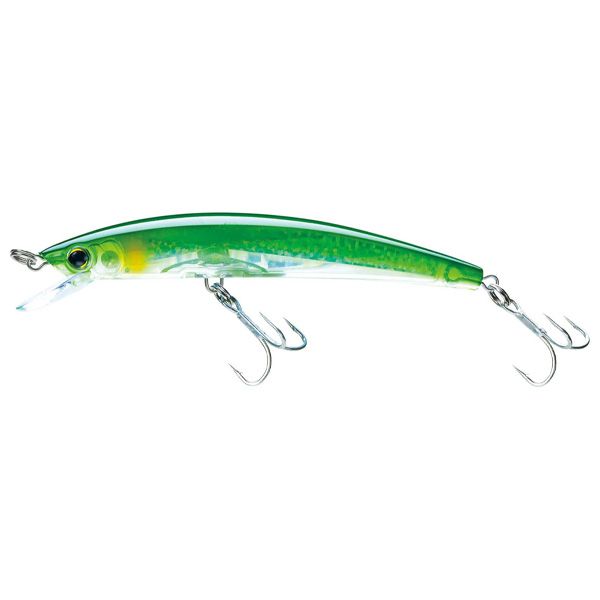 Yo-Zuri Crystal 3D Minnow 5 1/4" 3/4 OZ Siver Green