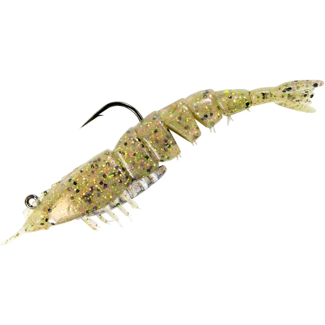 Z-Man EZ SHRIMPZ Rigged 3.5" 2 Pk Greasy Prawn