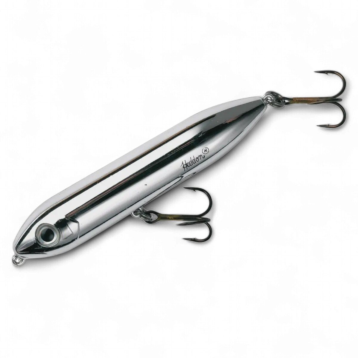 Heddon Super Spook Jr Topwater Walking Bait 3.5" - Nickel