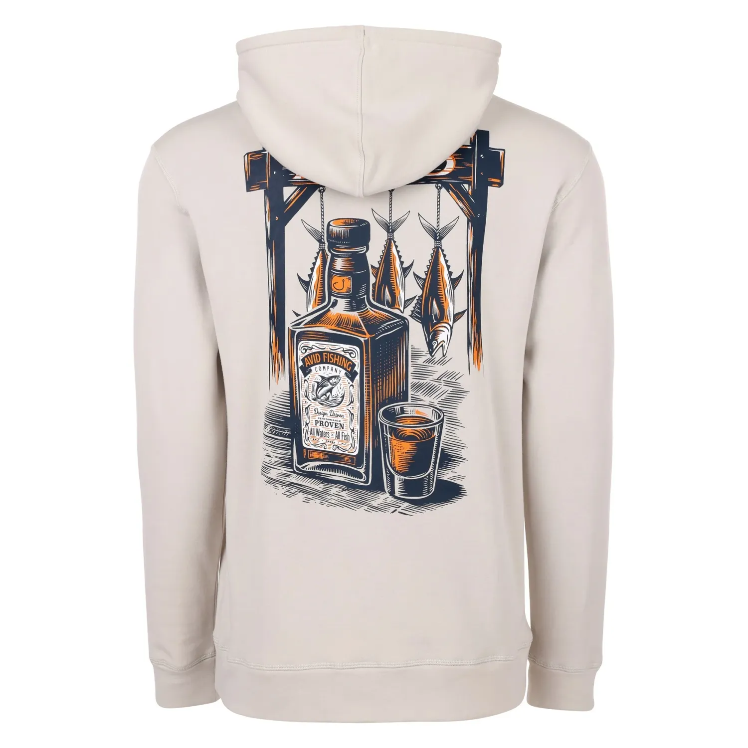 Avid Whiskey Tuna Fleece Hoodie