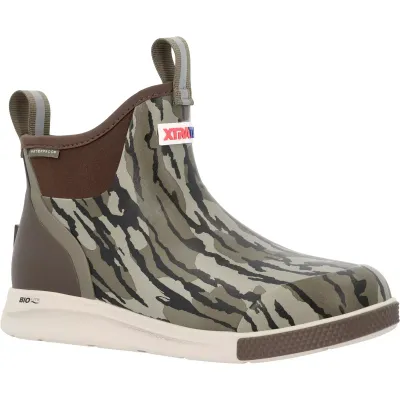 XTRATUF Men's Mossy Oak Bottomland 6" Ankle Deck Boot Sport