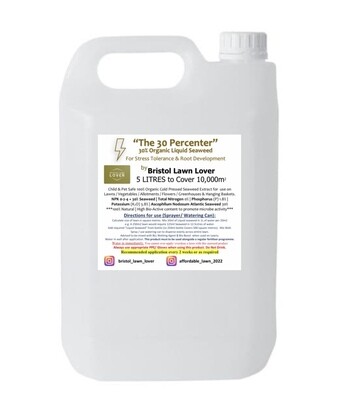 "THE 30 PERCENTER" Seaweed 5 LITRE Container