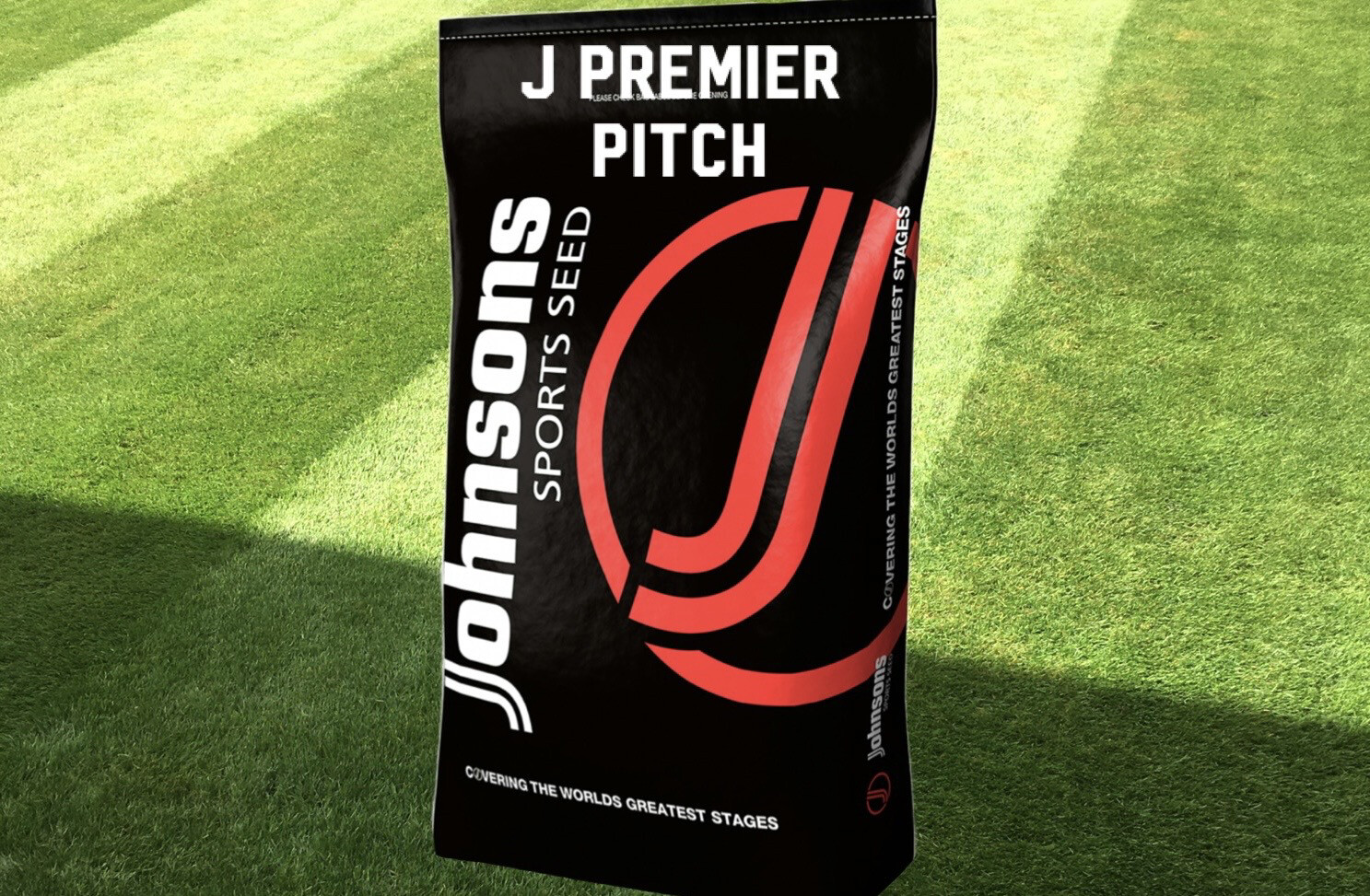 Johnsons J Premier Pitch Grass Seed 2kg (Covers 80m2)