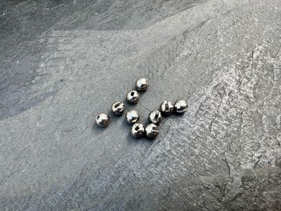 Tungsten Perlen - Natur in 3 Größen Tungsten Perlen - Natur in 3 Größen