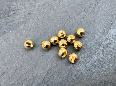 Tungsten Perlen - Gold in 3 Größen Tungsten Perlen - Gold in 3 Größen