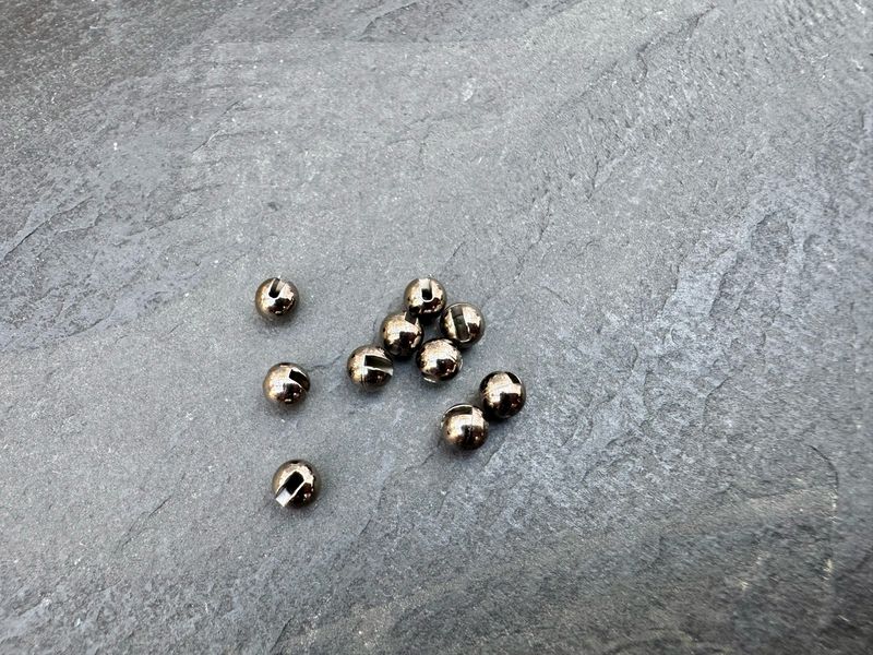 Tungsten Perlen - Black-Nickel in 3 Größen Tungsten Perlen - Black-Nickel in 3 Größen